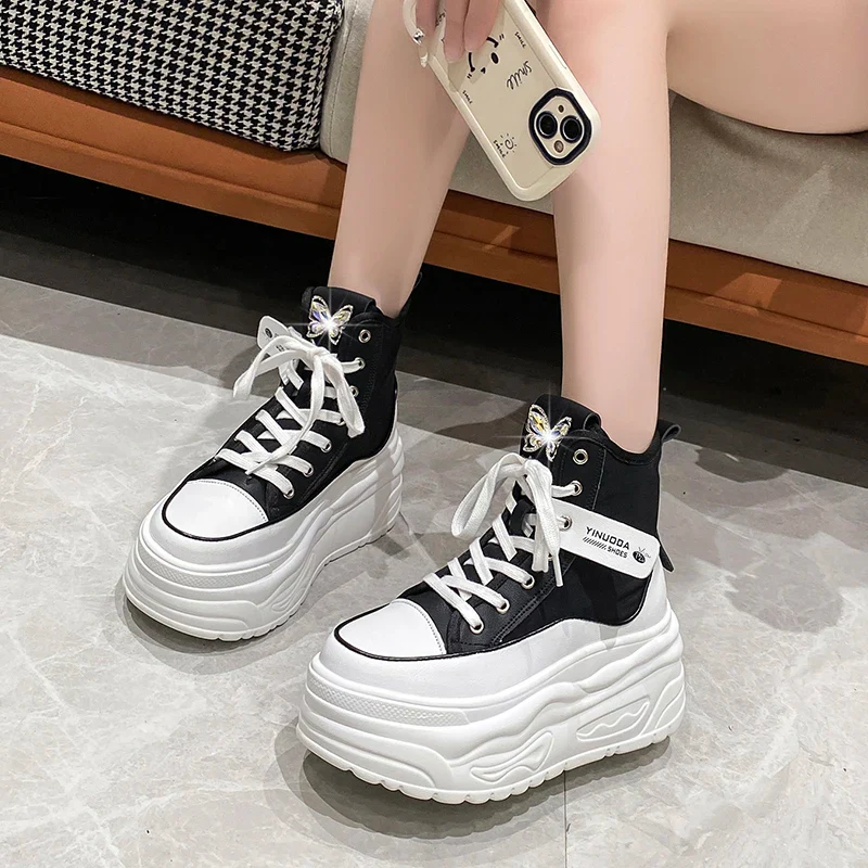 Flutterby Platform Ankle Sneakers - Image 5