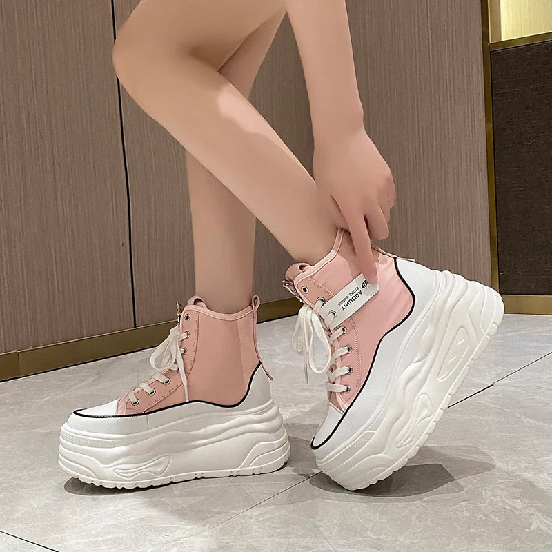 Flutterby Platform Ankle Sneakers - Image 7