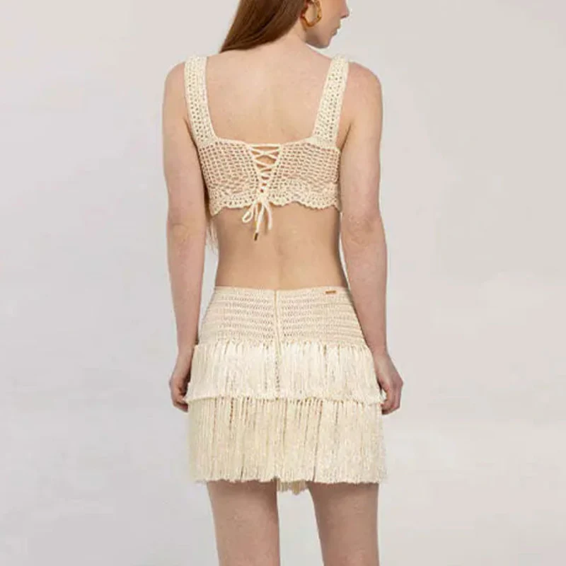FringeFever Knit Shorts - Image 5