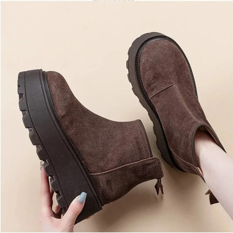 FrostStep Suede Ankle Boots - Image 10