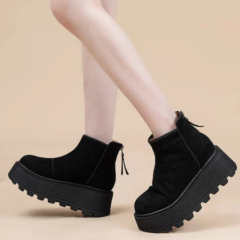 FrostStep Suede Ankle Boots - Image 9
