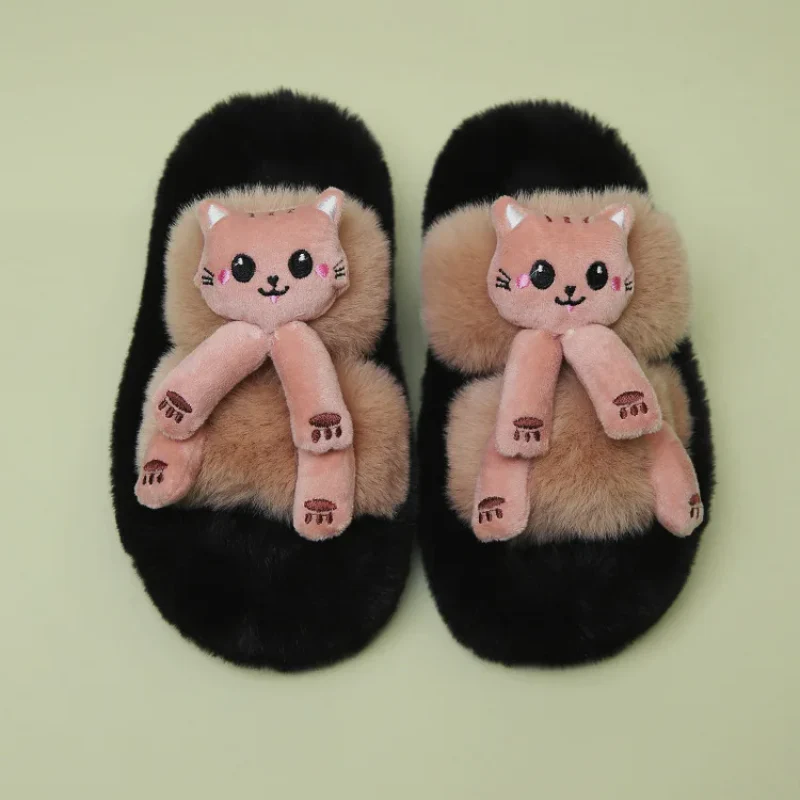 Funny Wild Plush Slippers - Image 3