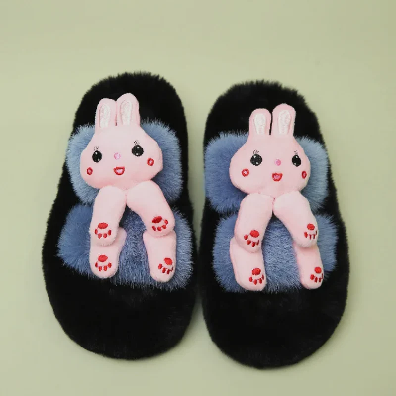 Funny Wild Plush Slippers - Image 4