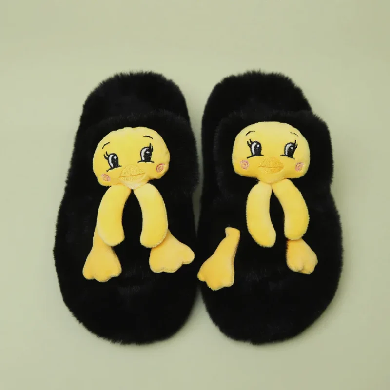 Funny Wild Plush Slippers - Image 5