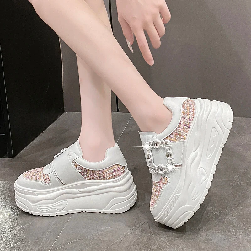 Gemstone Square Platform Sneakers - Image 5