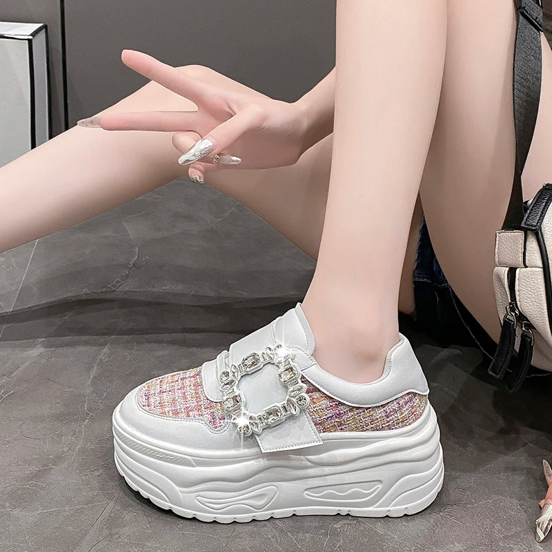 Gemstone Square Platform Sneakers - Image 9