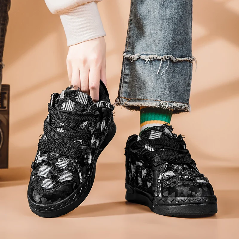 Georgia Denim Sneakers - Image 3