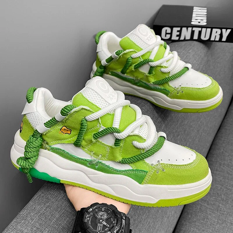 Giulermo Patched Street Sneakers - Image 3