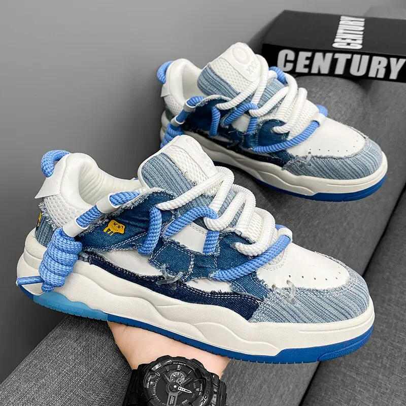 Giulermo Patched Street Sneakers - Image 4
