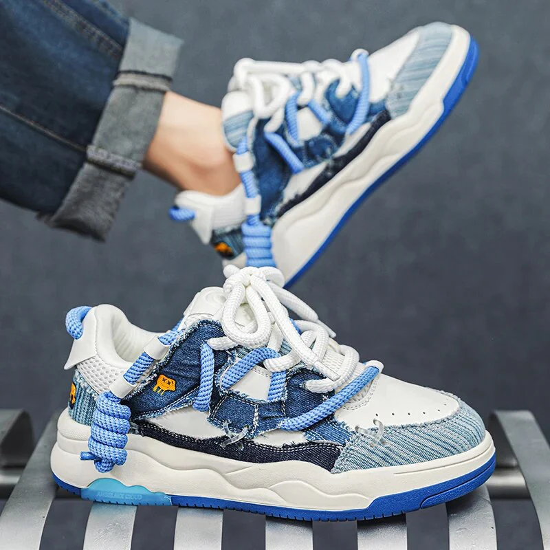 Giulermo Patched Street Sneakers - Image 6