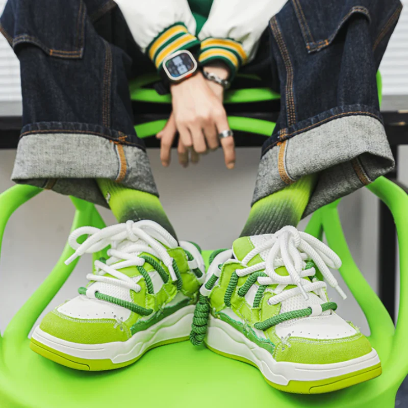 Giulermo Patched Street Sneakers - Image 7