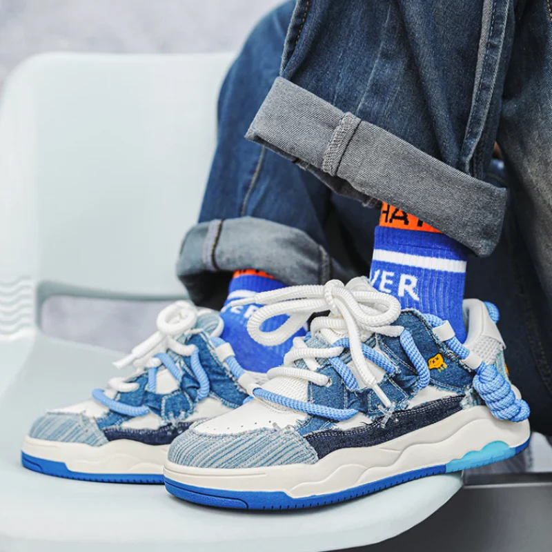 Giulermo Patched Street Sneakers - Image 8