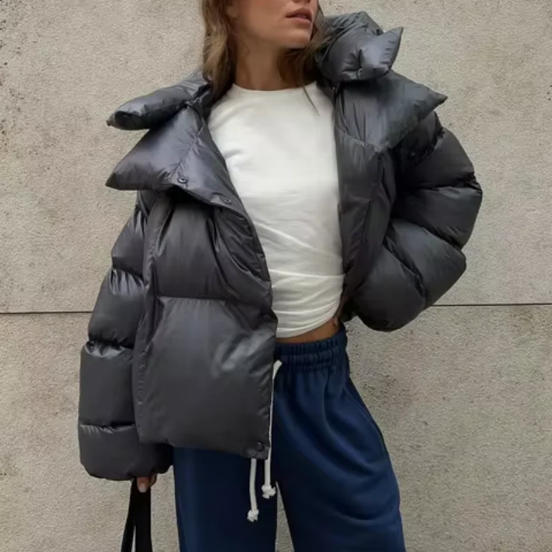 GlamourGuard Cropped Jacket - Image 2