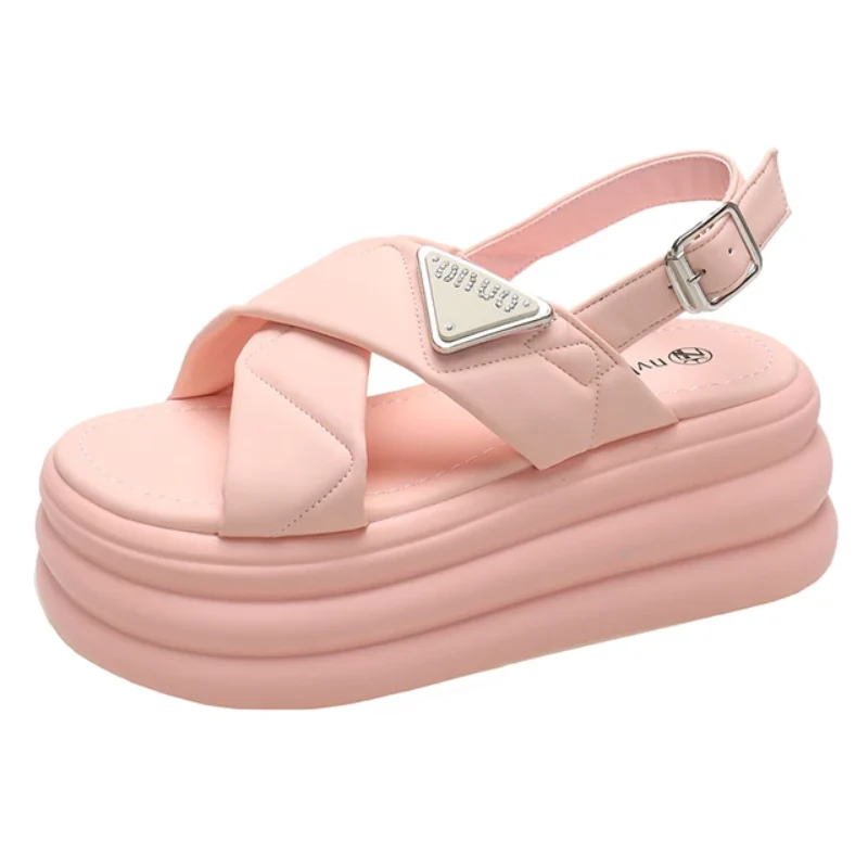 GleeGlide Platform Sandals - Image 2