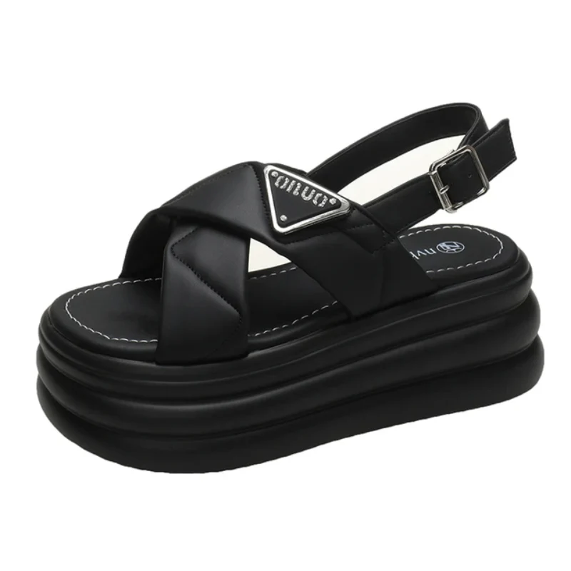 GleeGlide Platform Sandals - Image 3