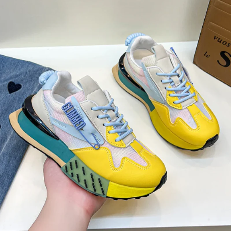 Glimmed Path Platform Sneakers - Image 4