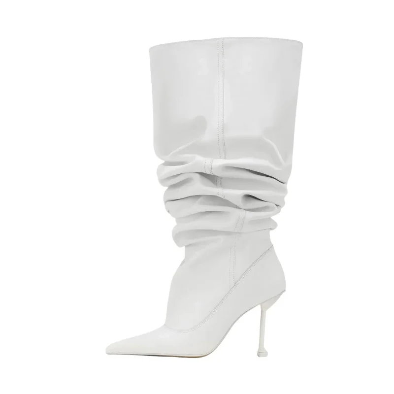 GlossAura High-Heeled Boots - Image 2
