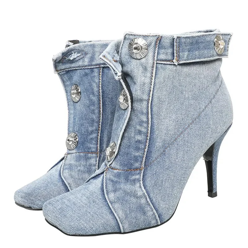 Granada Denim Heels - Image 3