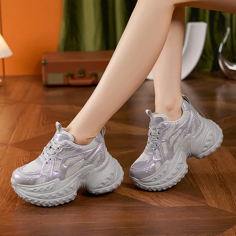 HauteHaven Chunky Sneakers - Image 7