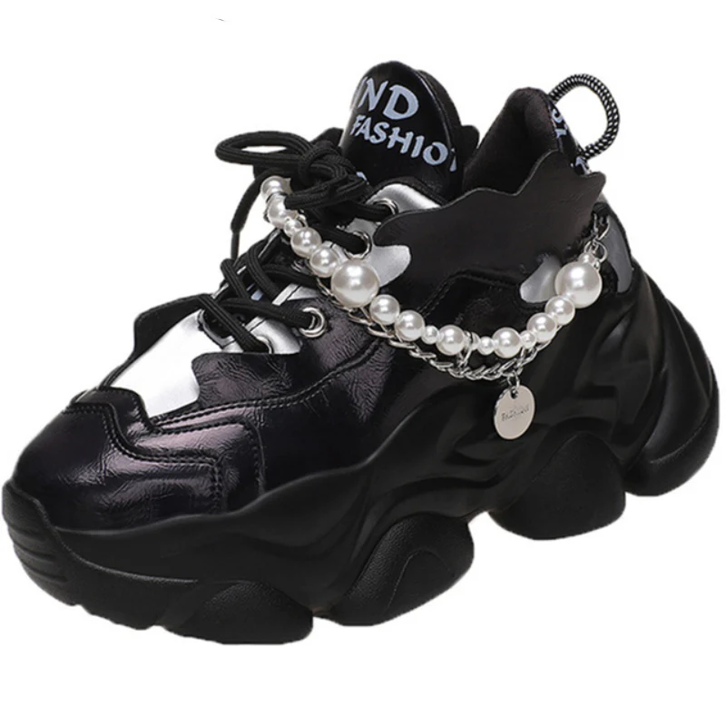 Heidi Chained Chunky Sneakers - Image 2