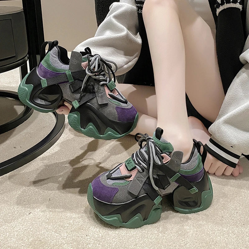 Helen Chunky Sneakers - Image 6