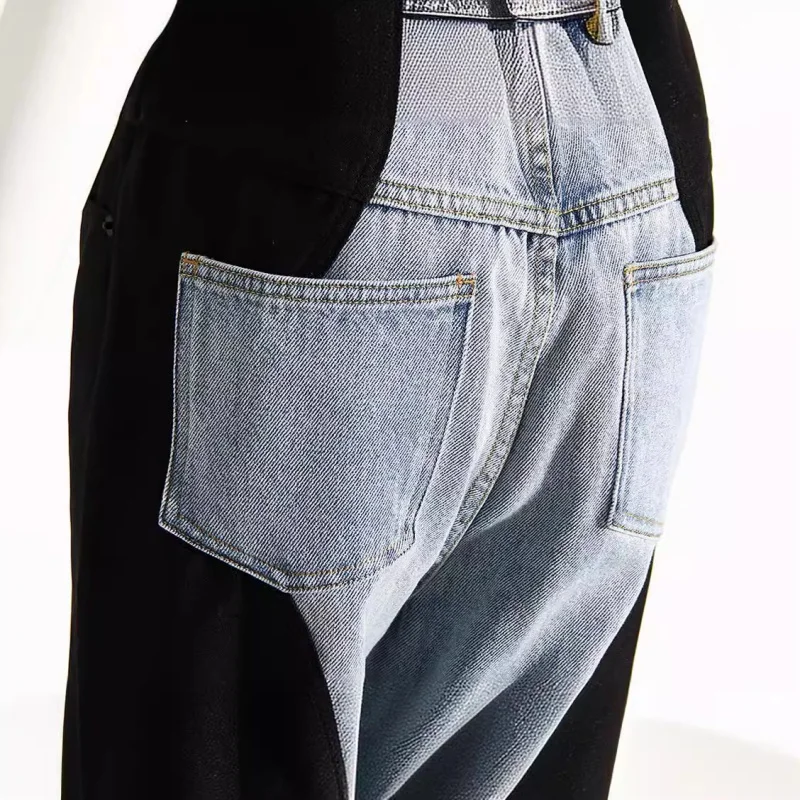 High Street Mosaic Baggy Jeans - Image 4