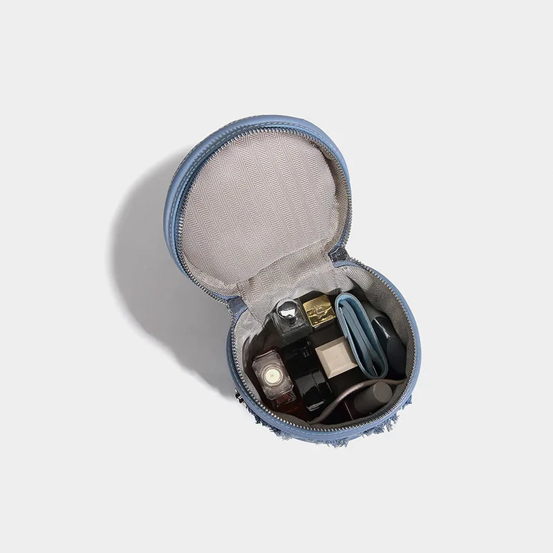 Indiana Denim Crossbody Bag - Image 4