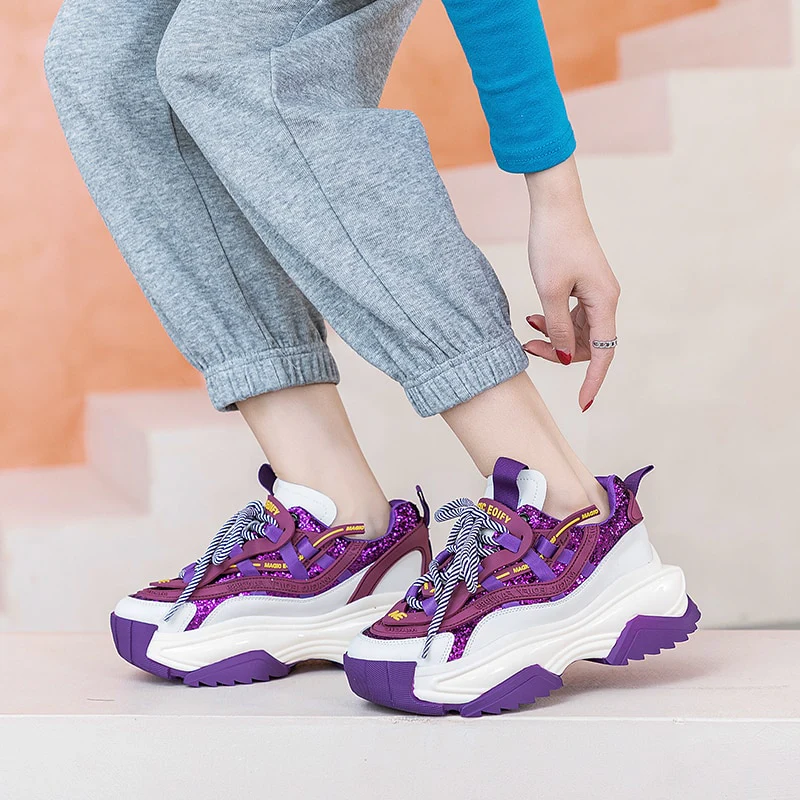 Infinity Lux Chunky Sneakers - Image 3