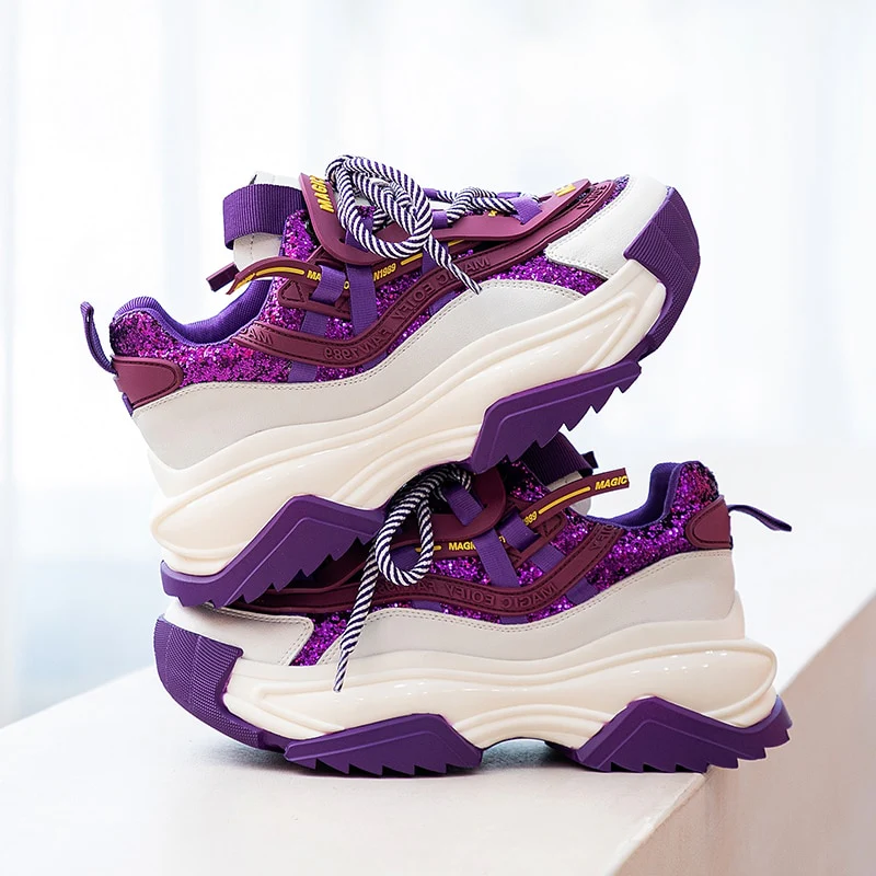 Infinity Lux Chunky Sneakers - Image 9