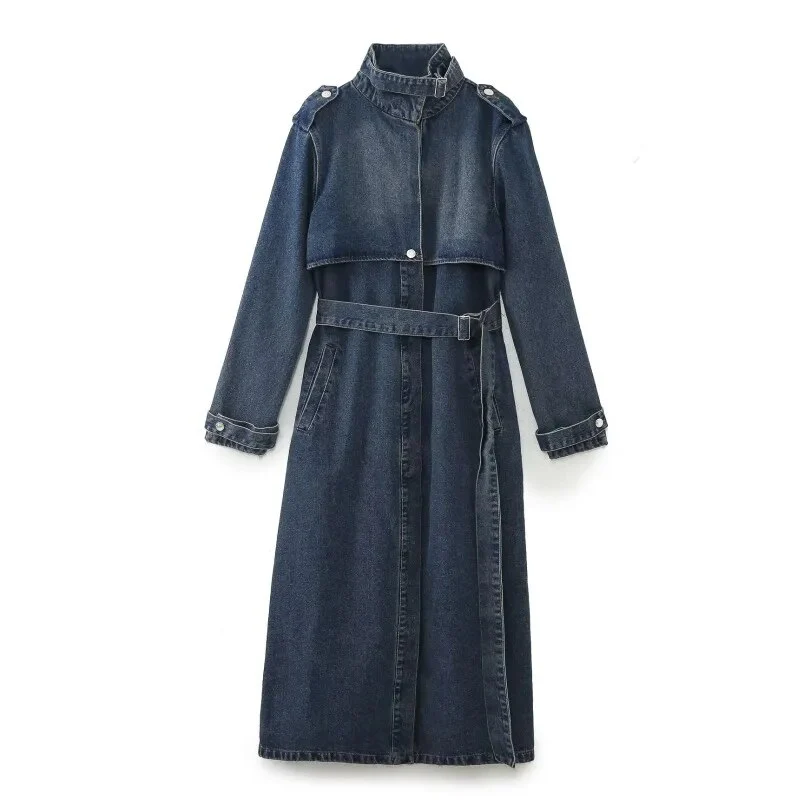 Inverse Denim Trench - Image 2
