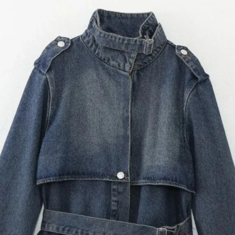 Inverse Denim Trench - Image 4