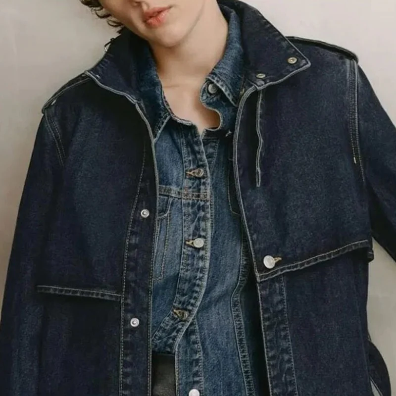 Inverse Denim Trench - Image 6