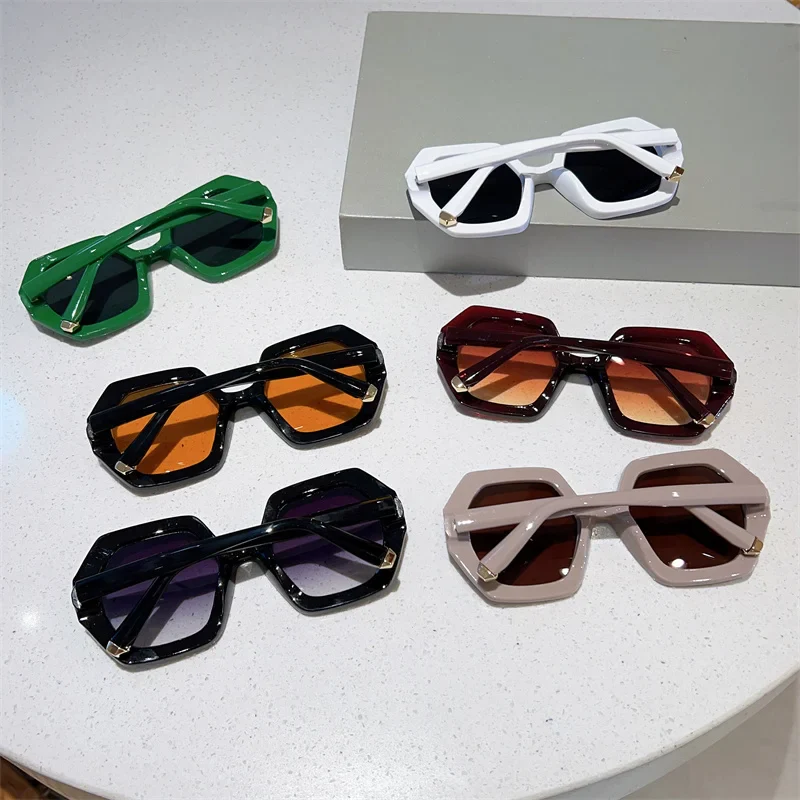 Julio Oversized Hexa Sunnies - Image 7