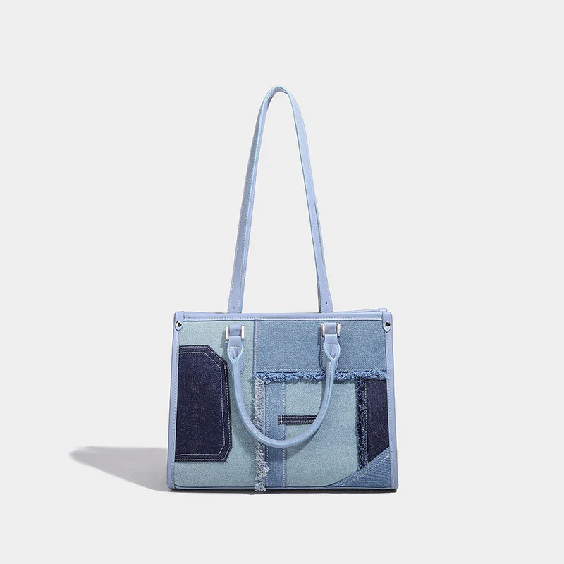 Katniss Denim Handbag - Image 4