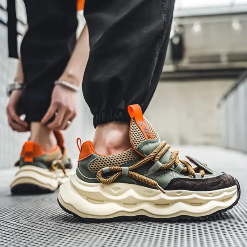 Latex Motion Chunky Sneakers - Image 3