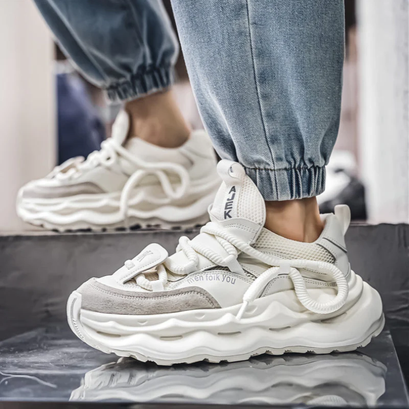Latex Motion Chunky Sneakers - Image 4