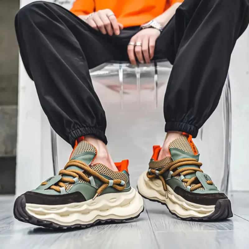 Latex Motion Chunky Sneakers - Image 5