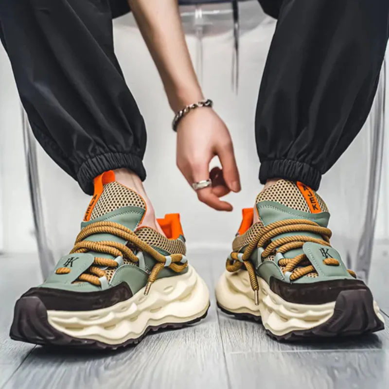 Latex Motion Chunky Sneakers - Image 6