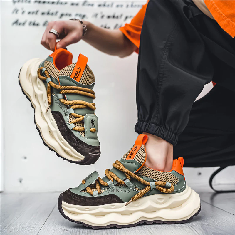 Latex Motion Chunky Sneakers - Image 9