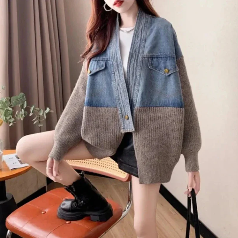 Lazy Dazy Denim Cardigan - Image 3