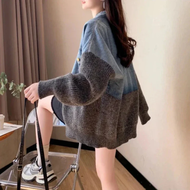 Lazy Dazy Denim Cardigan - Image 4