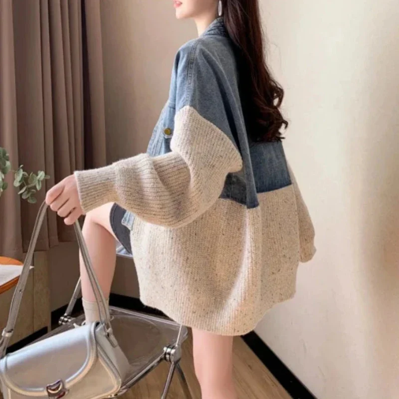 Lazy Dazy Denim Cardigan - Image 5