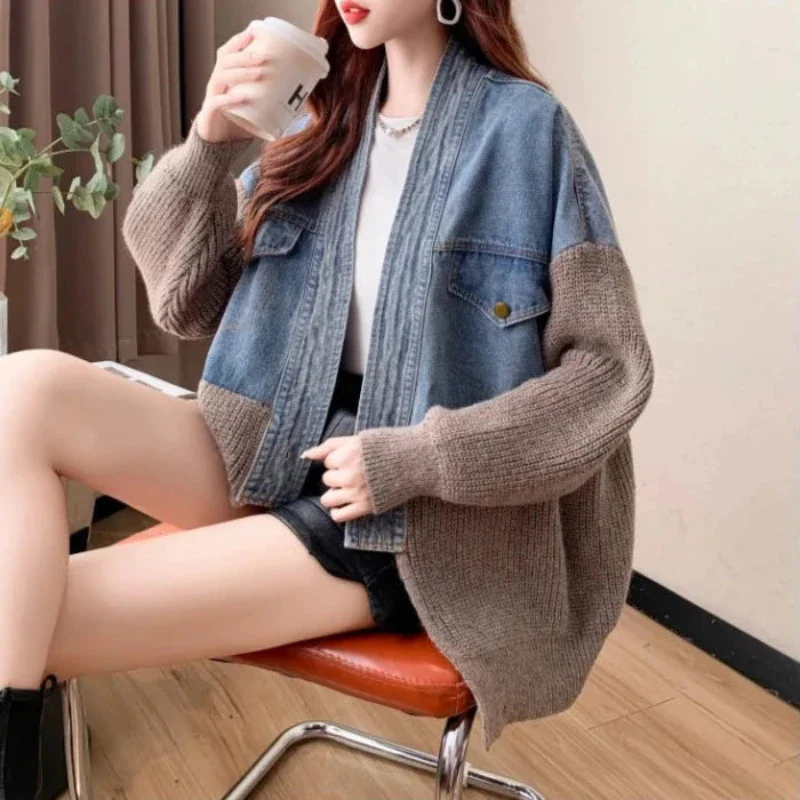 Lazy Dazy Denim Cardigan - Image 6