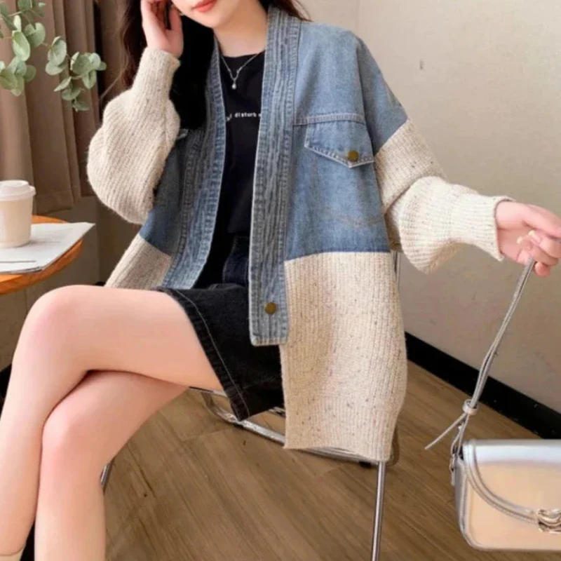 Lazy Dazy Denim Cardigan - Image 8