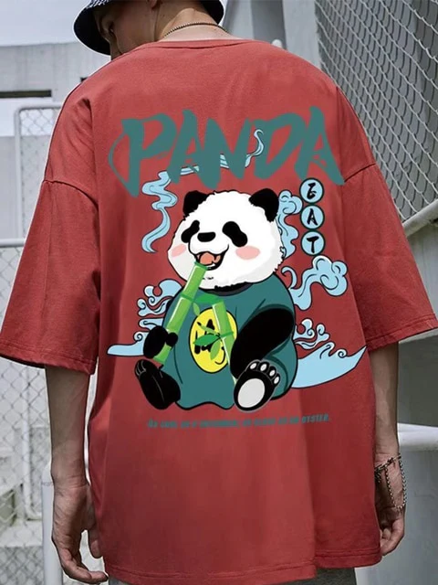 Lazy Panda Street T-Shirt - Image 3