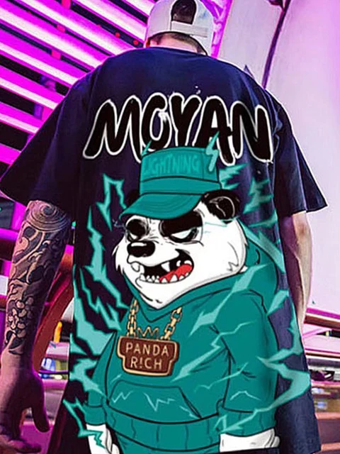 Lazy Panda Street T-Shirt - Image 7