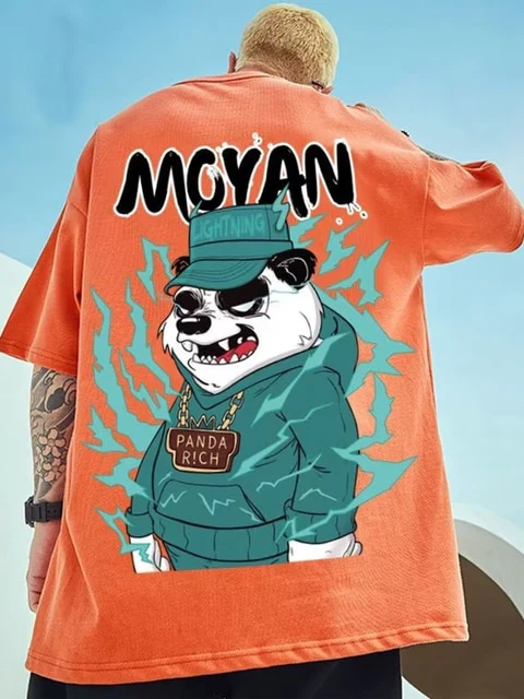 Lazy Panda Street T-Shirt - Image 9