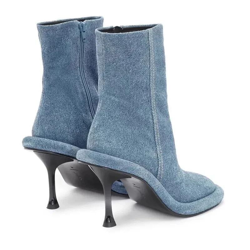 Lexa Round Zipper Heels - Image 4