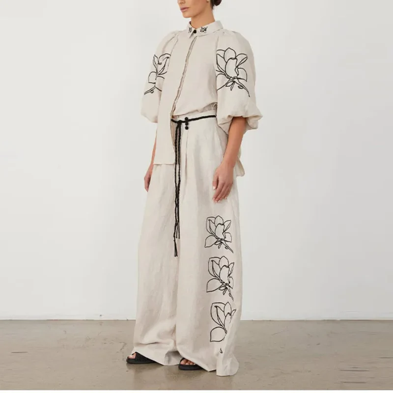 Lidia's Flower Retro Suit - Image 4