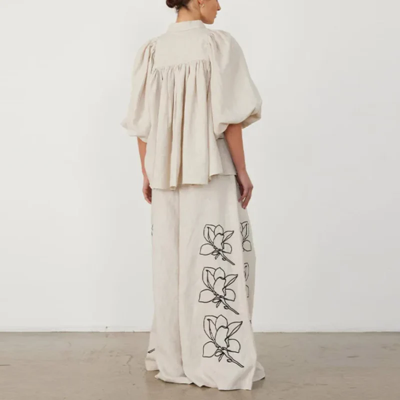 Lidia's Flower Retro Suit - Image 5